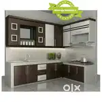Khwaja Furniture. Moduler kichen. Bajaj finance available