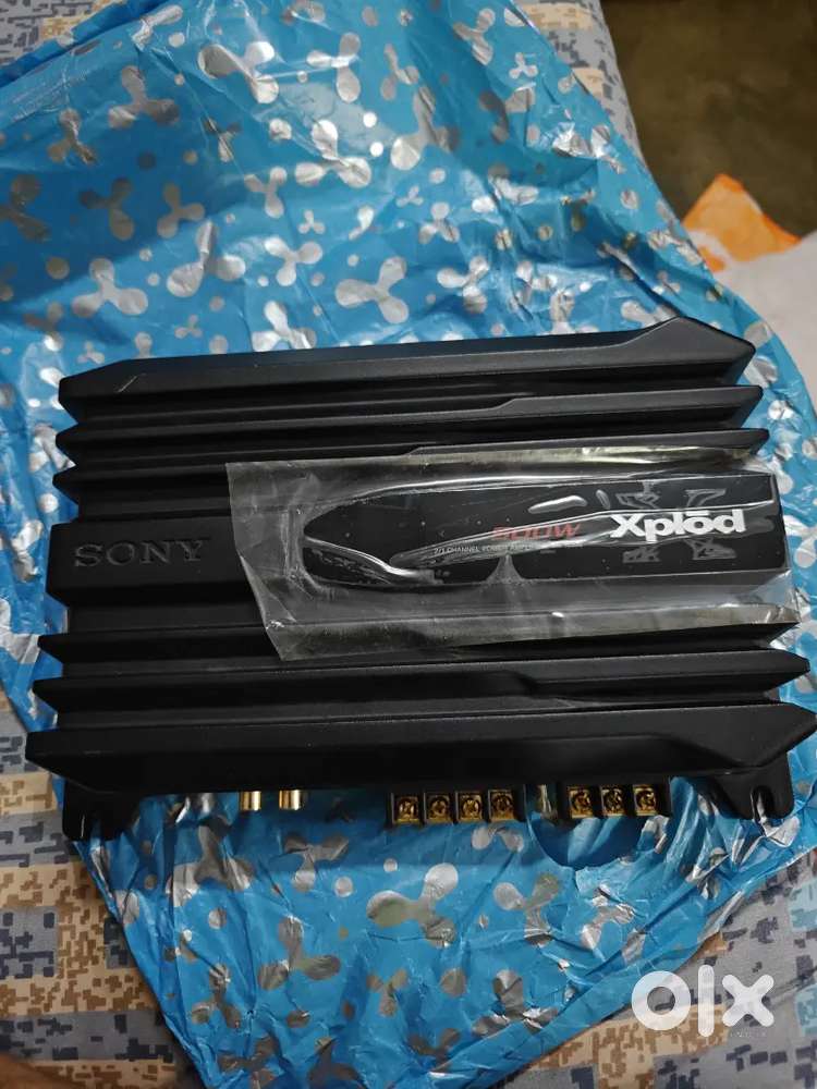 sony two channel amplifier for car
