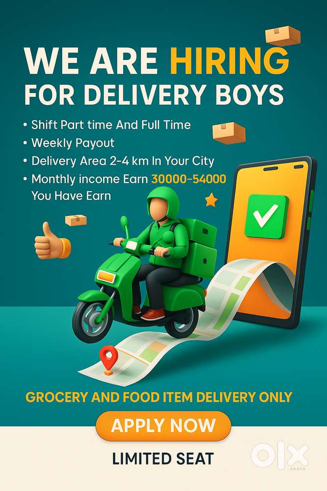 Urgent Need for Delivery Riders
