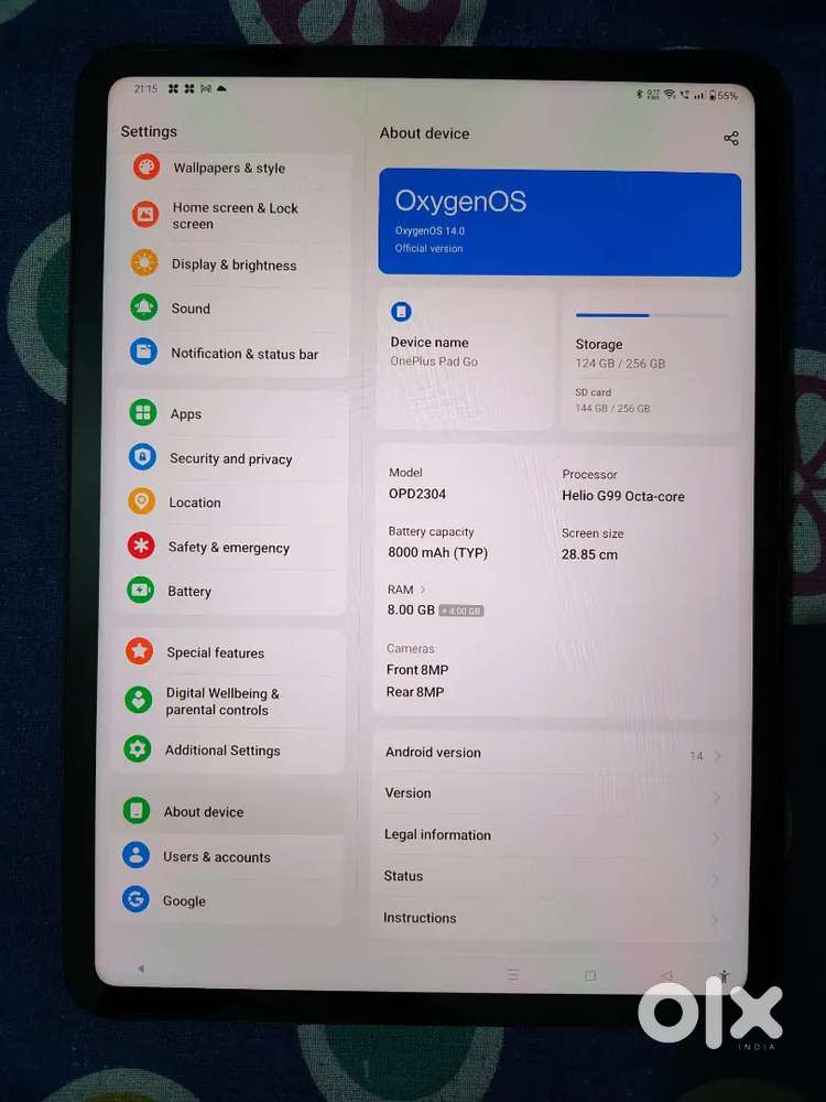 One Plus(4G & 8/256 GB)