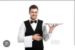 Event daily catering waiter job