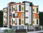 பட்டுக்கோட்டையில் நான்கு வீடுகள் கொண்ட அடுக்குமாடி குடியிருப்பு