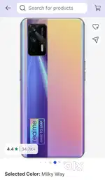 Realme x7 Max ( Milky way)