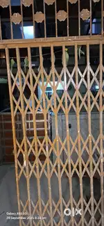 Solid Iron Channel Gate