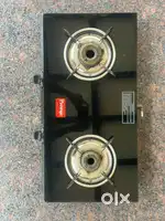 Prestige 2-Burner Glass Top Gas Stove – Good Condition