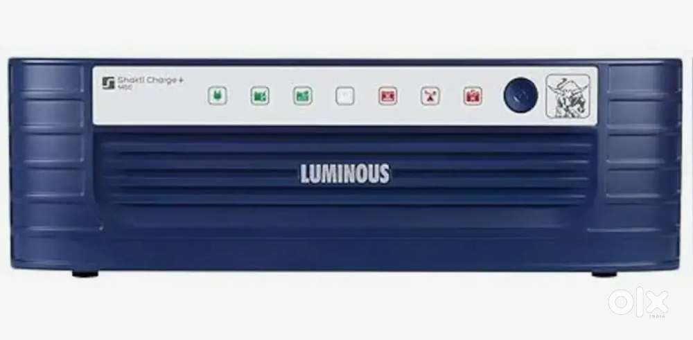 Tubular battery with inverter and cover