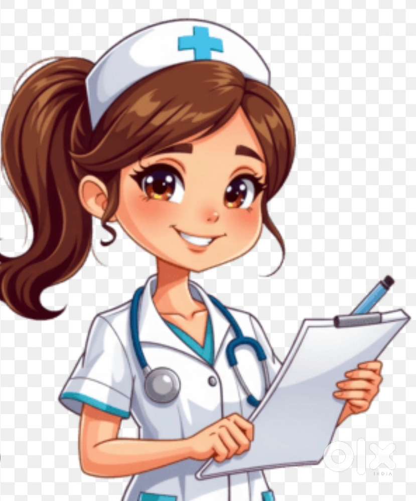 Female nursing helper & sweeper