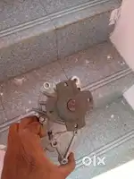 Clutch plate, pressure plate and water assembly