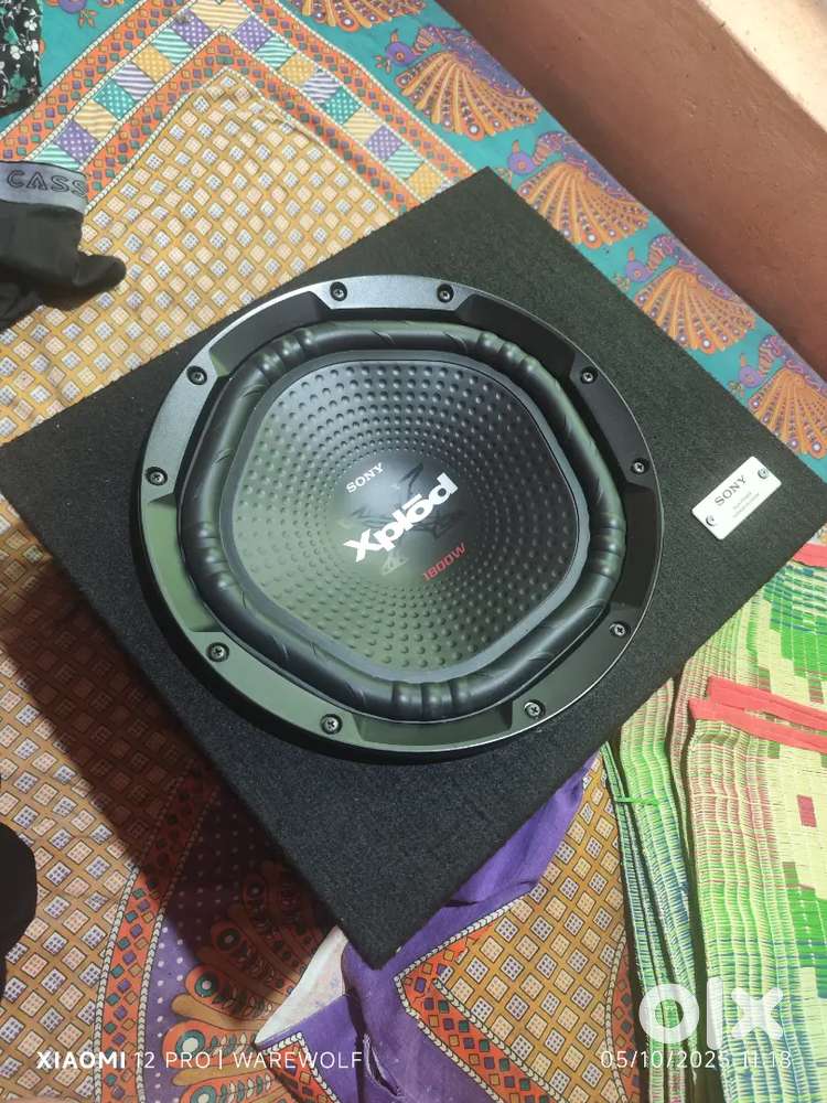 Sony punch bass boxonly, subwoofer box only