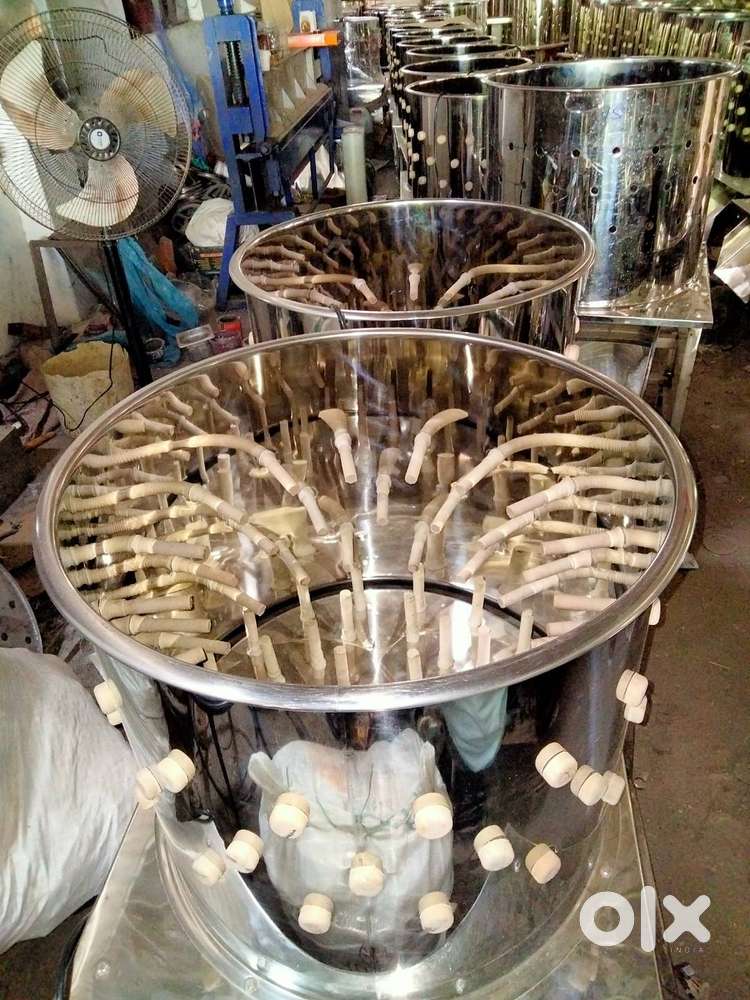 Chicken Defeathering Machine, 5 Birds