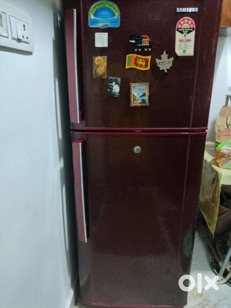 Samsung double door fridge 230 L
