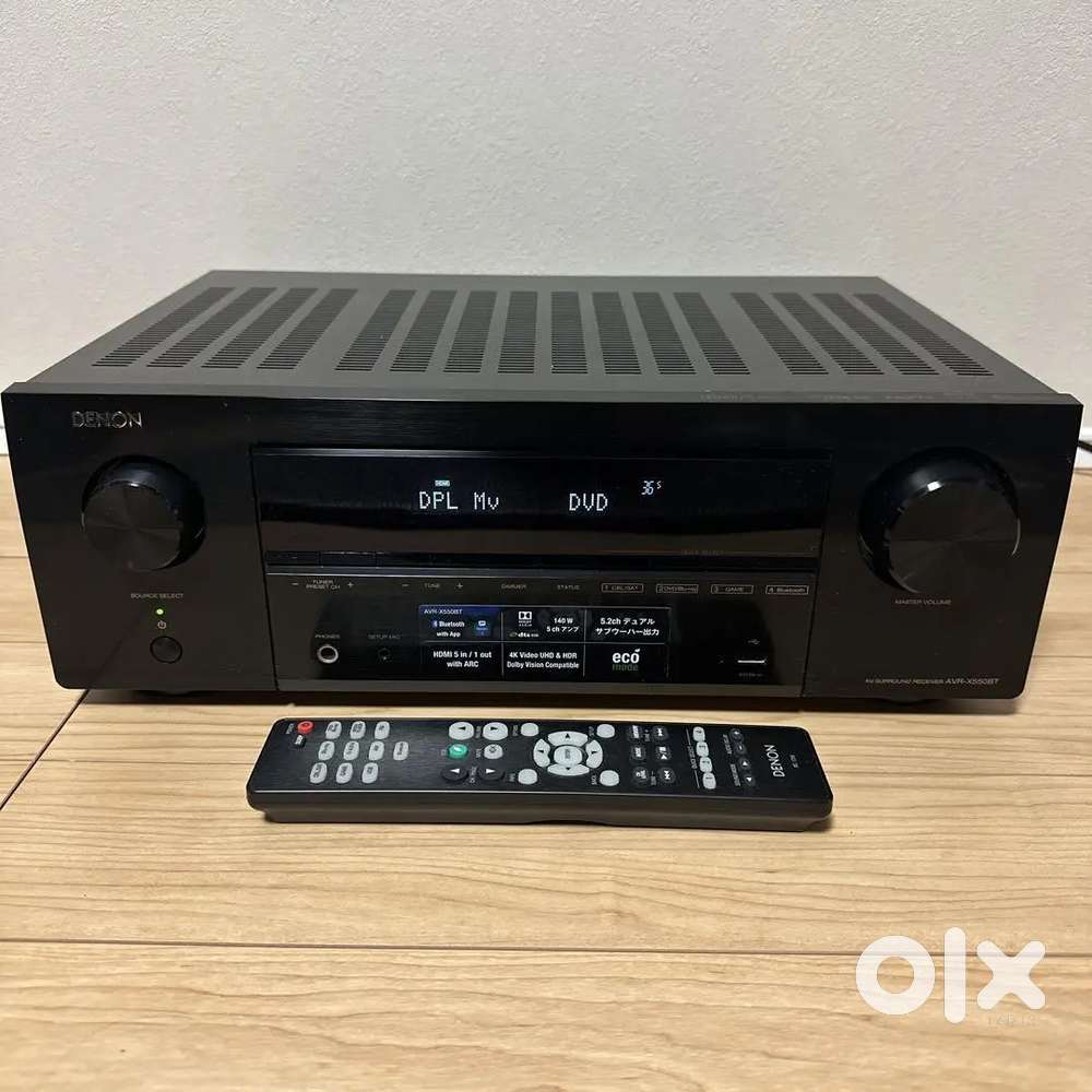 DENON X550BT TRUE HD 5.2 AMPLIFIER BLUETOOTH USB HDMI 8K ONKYO SPEAKER