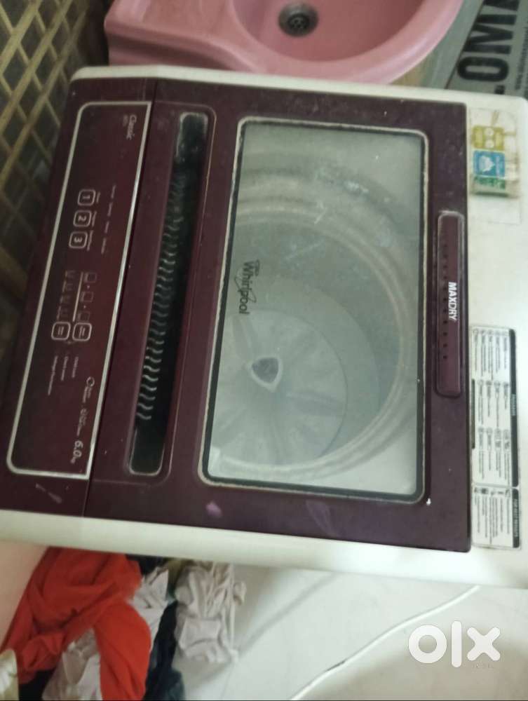 Whirlpool washing machine, top load, model-31180 , age-7 yrs app.