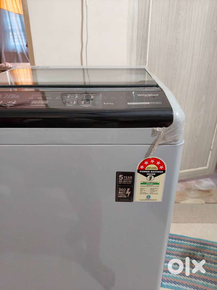 New washing machine Whirlpool 6 kg 1.5 years back