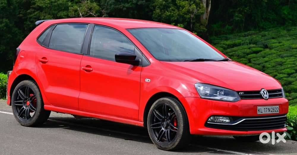 Volkswagen Polo Red 2013 Petrol 88843 Km Driven