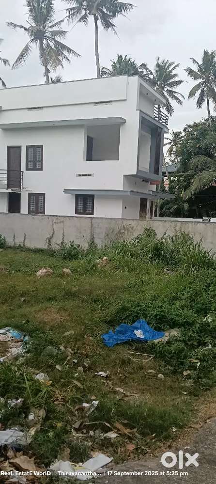 4.88 cent house plot for sale @ karamana thaliyil