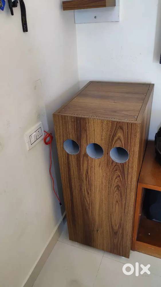 Hand made sub woofer speaker with pioneer speaker