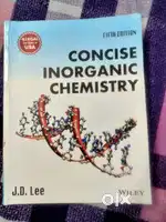 Concis Inorganic Chemistry by JD Lee