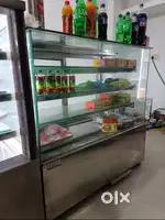 sweets display counter