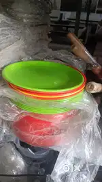 Rice plates plastic