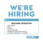 Machine operator