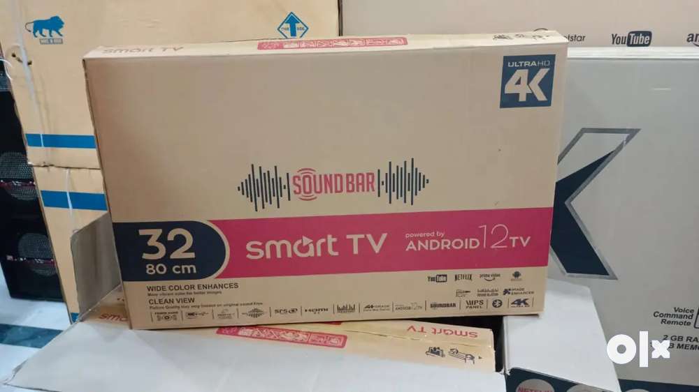 32 frameless Android+smart led tv **sale**