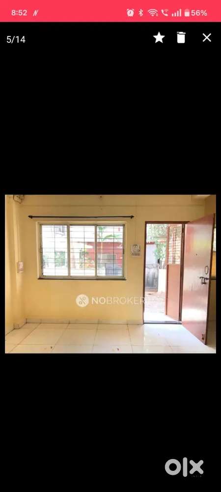 1 BHK flat For Rent Luxury sami furnished