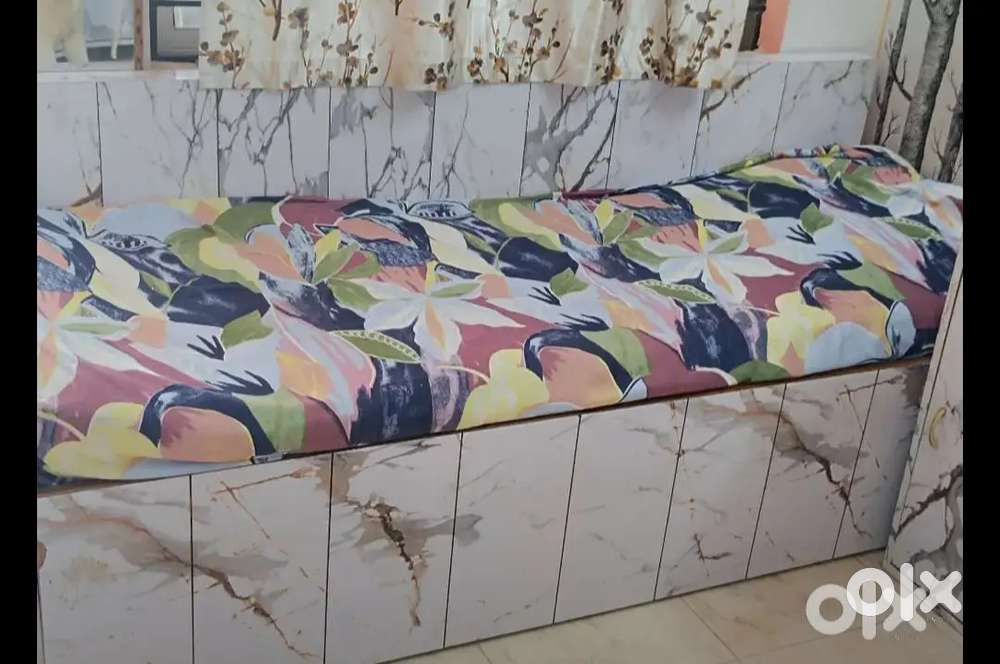 Multiple Furnitures: Bed, 2 Wardrobes, Tv + Tv unit, & Computer desk!