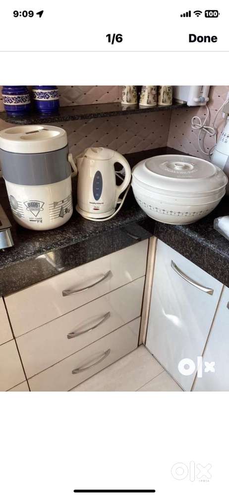 Electric kettle tiffin carrier and big hot platter