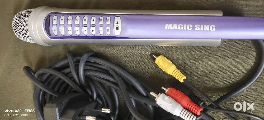 MAGIC SING KARAOKE SYSTEM WITH 3 QTY SONG CARD  MEW