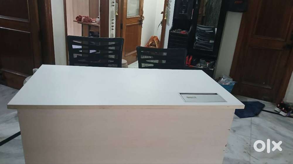 Office table and chairs