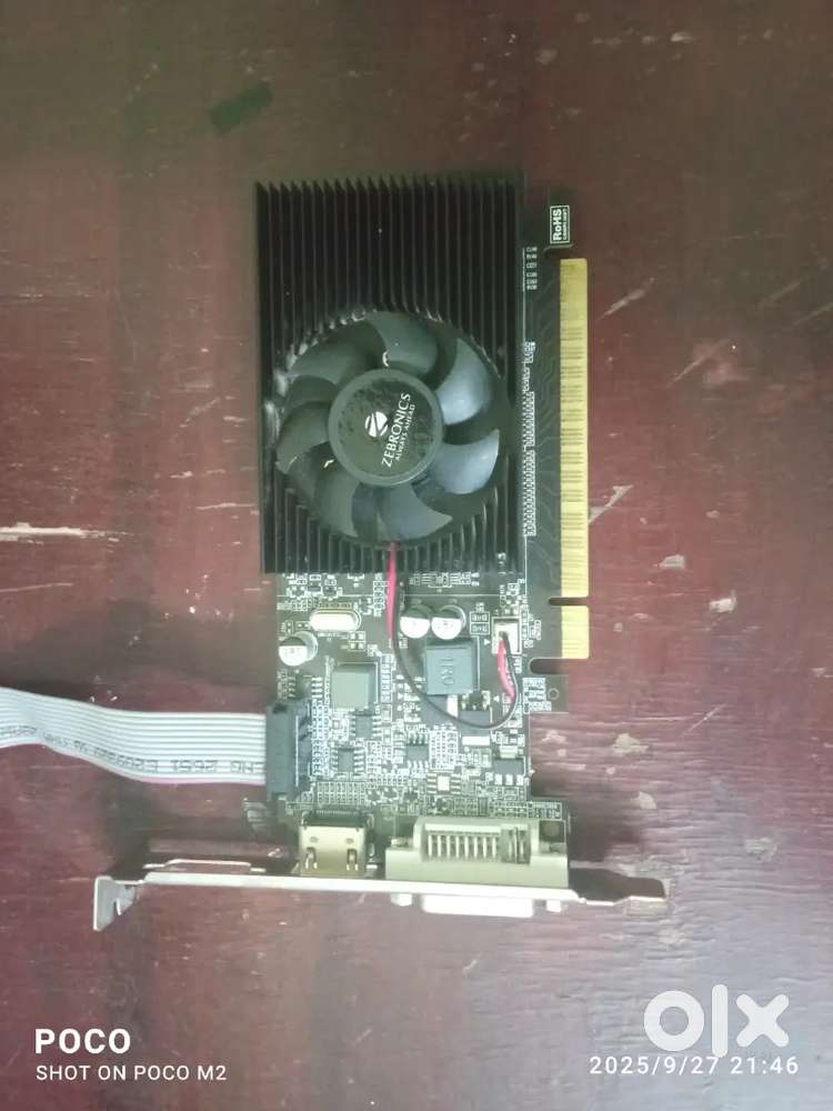 Graphics card, motherboard, processor