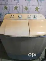 L.G. washing machine 6.2kg only washing spin not working
