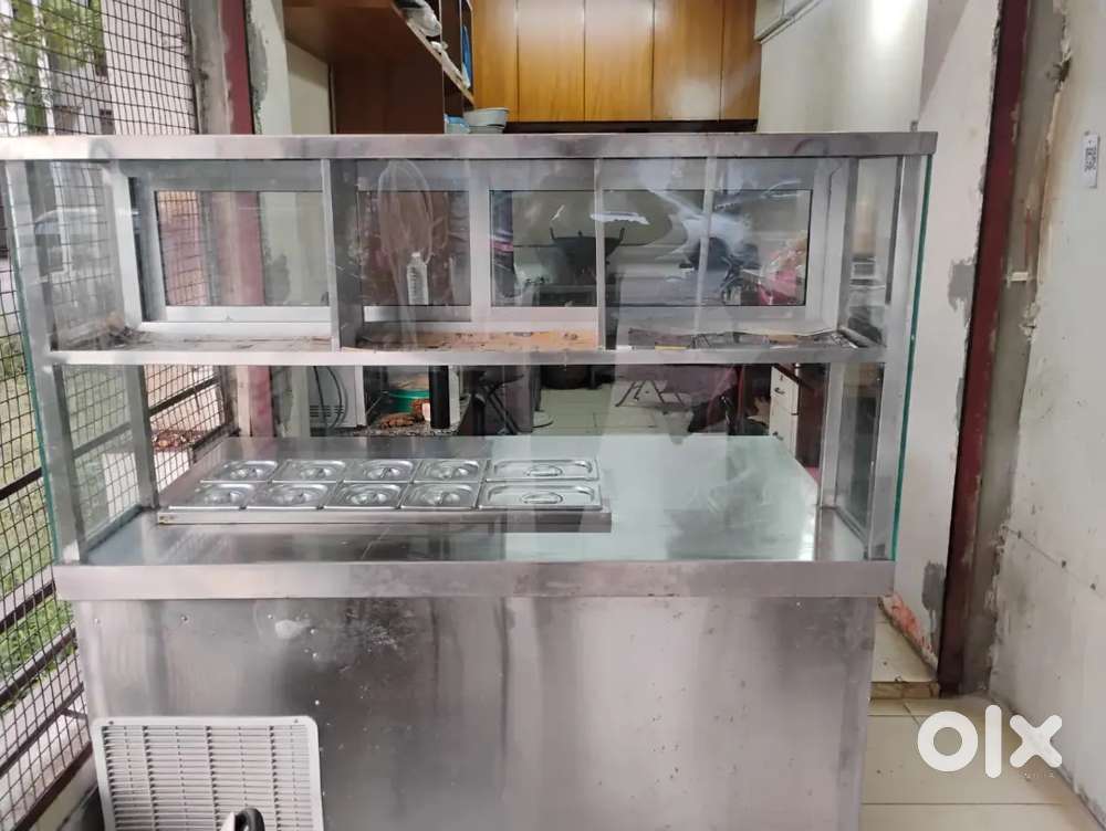 Counter for chaat panipuri