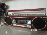 Nationa philips  tape recorder fm radio