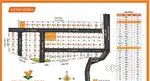 North-West corner site for sale in Gated community