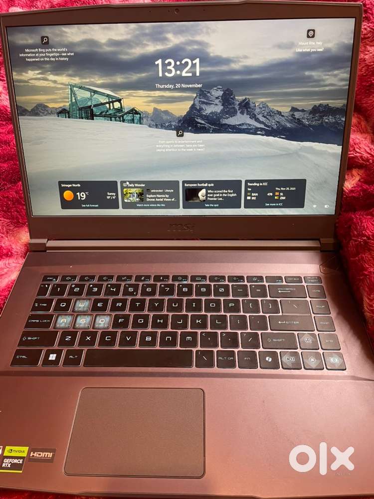 FOR SALE : MSI THIN A15 Gaming Laptop (UNDER WARRANTY!) 100% condition