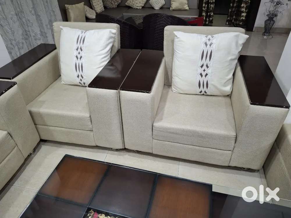 Seven seater sofa