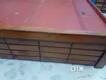 Modern Design pure teakwood double bed divan