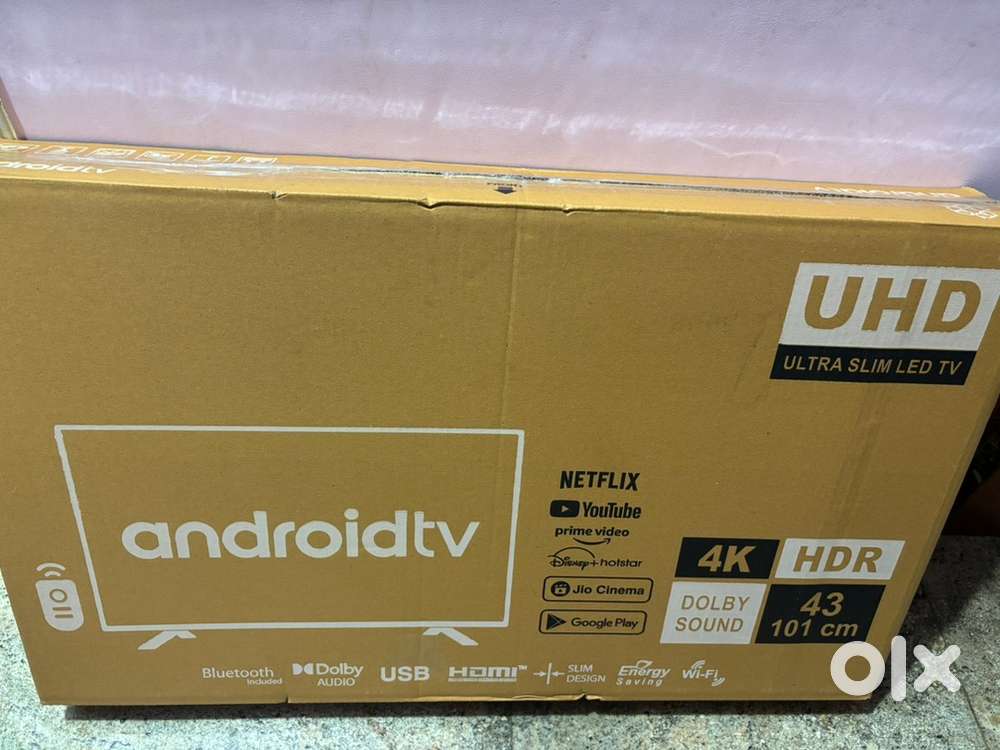 UHD branded Android TV 40 inch UNUSED totally new