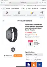 i want to sell my watch 8 45mm