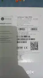 Lenovo Tab M10 HD (3GB/32GB) – New Condition, Box & Charger Available