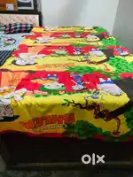 Single bed with high quality wood