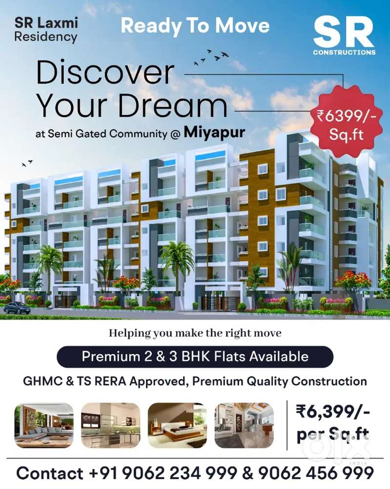 Need sales person to work at miyapur HMT COLONY site location