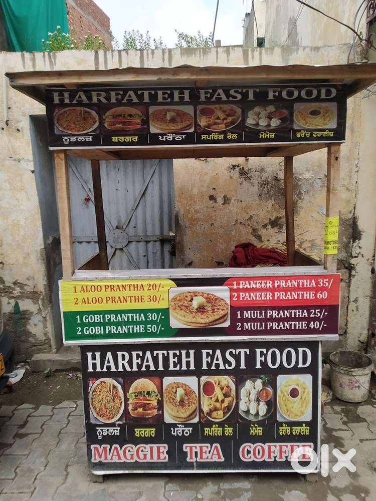 Fast food counter