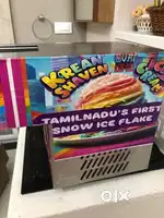Imported new concept ice cream machine for cafe
