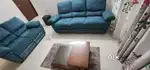 5 seater sofa set with 2 recliners