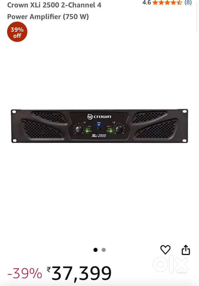 Crown Amplifier