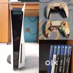 Ps5 -(1200 series)/extra controller and games/read description