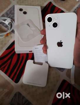 Selling my 7 month old iphone 13 128gb white colour need urgent money